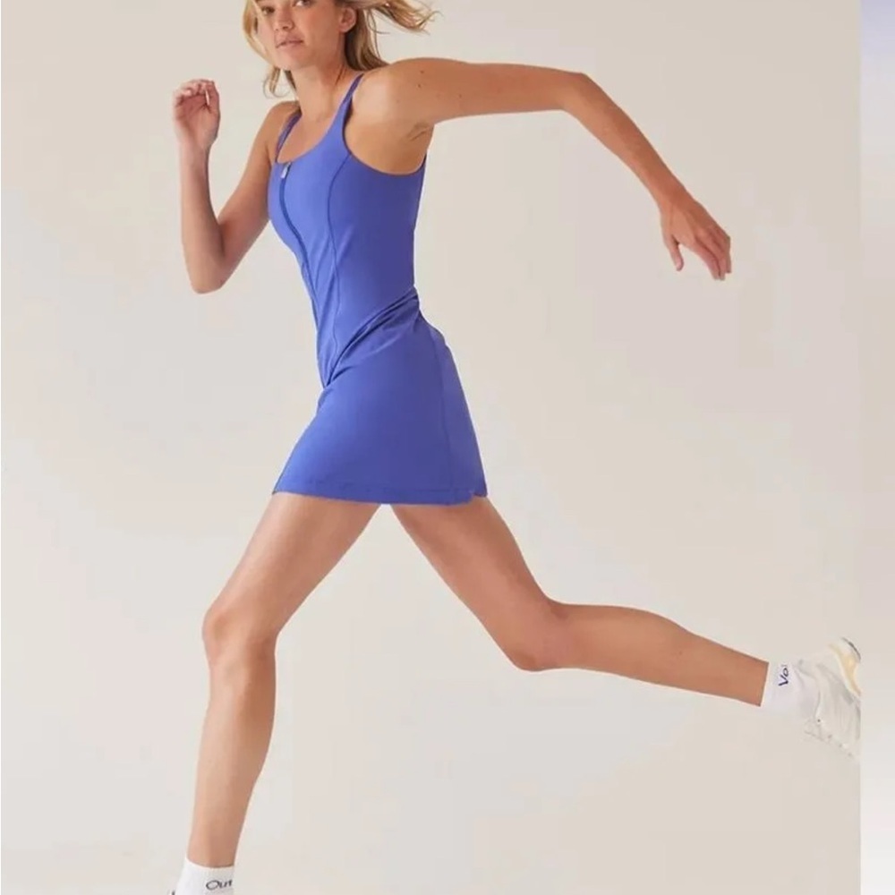 Outdoor Voices Powerhouse Dress in Tanzanite - Picture 10 of 16